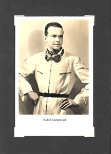 POSTCARD 1937 1938 RUDOLF CARACCIOLA  NURBURGRING ROSS PHOTOGRAPH MERCEDES - Picture 1 of 1