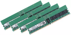 4x 32GB 128GB 4800MHz DDR5 ECC REG RAM f. HP Server ProLiant DL325; DL345 Gen11 - Bild 1 von 1