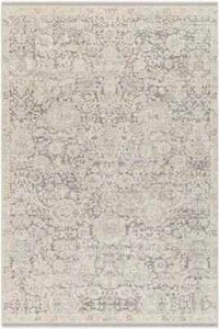 Miquel Traditional Medium Gray/Beige Area Rug - Picture 1 of 16
