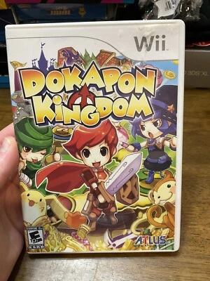 Dokapon Kingdom (Nintendo Wii, 2008) CIB Complete in Box Rare - Image 1 of 3