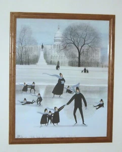 Limited Edition Print 750/1000 To"THE FOUSH IN ST.LOUIS" by P. Buckley Moss 1984 - Picture 1 of 4