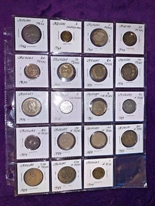 Lotto monete antiche URUGUAY - 1942-1994 - 19 monete ottime - spedizione gratuita - Foto 1 di 14