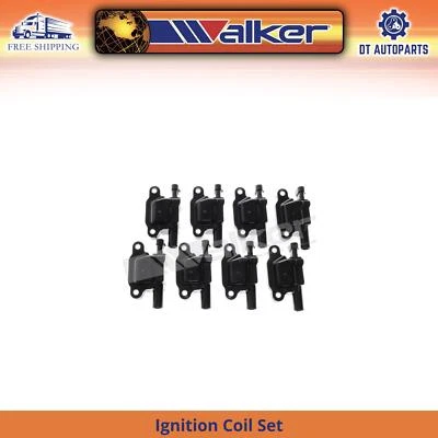 Juego de bobinas de encendido Walker 2008 2009 2010 2011 para GMC Sierra 3500 HD 2007-2022 Foto 1 de 4