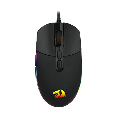 REDRAGON M719 RGB INVADER Wired Optical Gaming Mouse, 7 Programmable Buttons - Image 1 of 4
