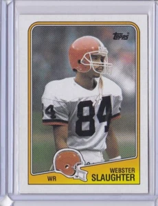 1988 TOPPS FOOTBALL #89 WEBSTER SLAUGHTER CLEVELAND BROWNS IDBLUE - Picture 1 of 2