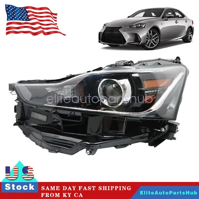 Faro LED izquierdo para Lexus IS300 IS350 F sedán deportivo 2017 2018-2020 Foto 1 de 4