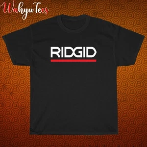 New Ridgid Tools Logo Black/Grey/Navy/White Size S-5XL Unisex T-Shirt - Picture 1 of 8