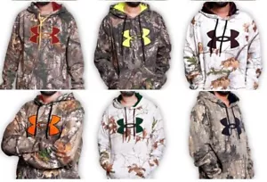 under Armour Men's Camouflage Fleece Hoodie - Picture 1 of 18