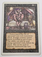 Magic: The Gathering💎Nettling Imp💎1994 Deck Master - Revised Edition🌟WOTC-MTG