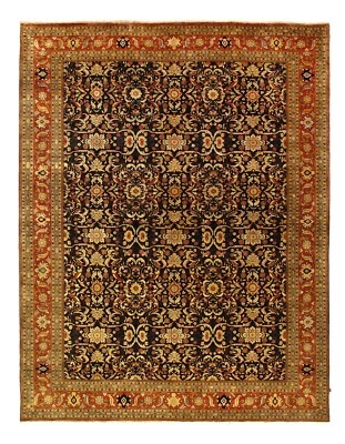 Fine Hand knotted Farahan Design 8'11'' X 11'7'' - Image 1 of 4