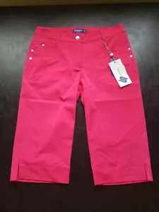 NWT WOMEN'S DAILY SPORTS MARINA SHORTS, SIZE: 4, COLOR: RED (J499) - Picture 1 of 3