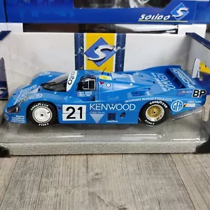 COCHE SÓLIDO PORSCHE 956LH 24H LE MANS 1983 #21 1:18 NUEVO CAJA S1805504 - Imagen 1 de 12