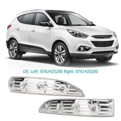 Par de luces de giro LED de espejo derecho izquierdo para Hyundai Tucson IX35 2009-2015. Foto 1 de 4