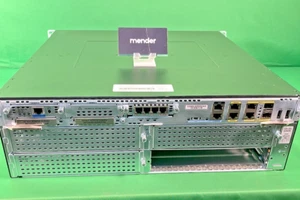 CISCO 3945 CHASSIS C3900-SPE250/K9 1x HWIC 1DSU T1, 1xVIC2 4FXO ROUTER - USED - Afbeelding 1 van 9