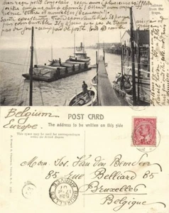 Postal de Canadá, Port Arthur, Ontario, Salmón de las trampas (1907) - Imagen 1 de 3