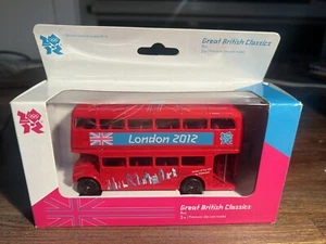 Corgi Olympics London 2012 Double Decker Bus Great British Classics Model - Picture 1 of 13
