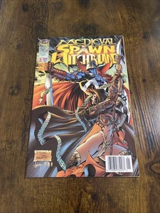 Spawn Witchblade Medieval #1 (7.0 F/VF) Newsstand Variant - Image Comics - Picture 1 of 2