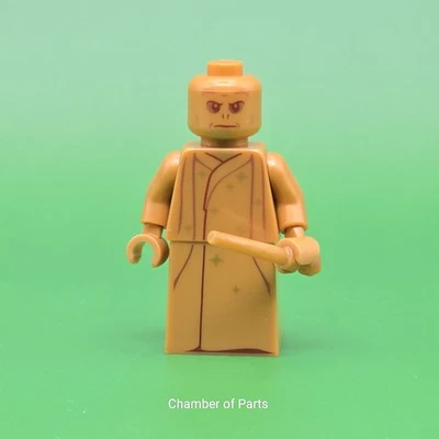 LEGO Harry Potter Minifigura Genuina Oro Lord Voldemort hp312 20º Set 76389 Foto 1 de 4