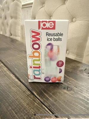 Brand New In Box & Sealed Joie Reusable Rainbow Ice Balls 30 Piece Freeze able - Image 1 of 3