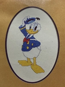 Disney Donald Duck Counted Cross Stitch Pattern - Picture 1 of 2