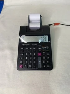 Casio HR-170RC 2-Color 12-Digit Display Printing Calculator - Works Free Post - Picture 1 of 5