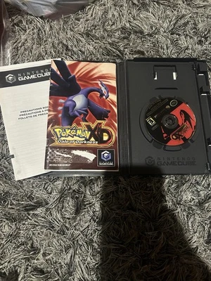 Pokemon XD  Gale of Darkness  Nintendo GameCube  2005  Pre-owned  Book Included  - Image 1 of 4