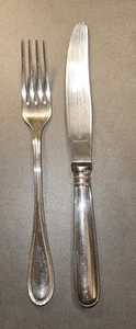 WILKENS schwedischer Faden Messer und Gabel, 90er Silber - Bild 1 von 3