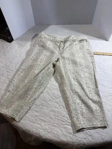 Cato Damen-Caprihose Animal-Print mehrfarbig Größe 16w - Bild 1 von 8