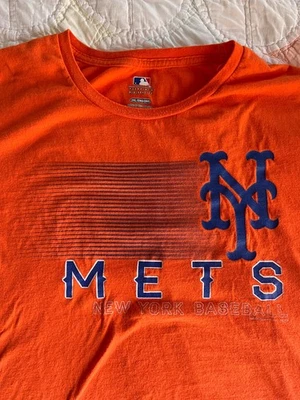 New York Mets Amazin  Orange  T Shirt MLB Baseball Absolutely Beautiful!! - Image 1 of 2