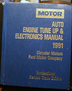 MOTOR PROFESIONAL AUTOMÁTICO MANUAL DE PUESTA A PUNTO Y ELECTRÓNICA, FORD CHRYSLER 1991 - Imagen 1 de 3