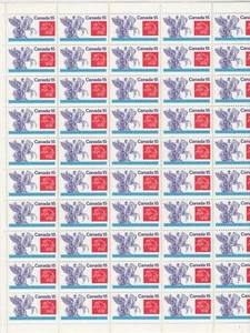 Canada Scott 649 MNH Stock Sheet - UPU Centenary - Picture 1 of 1