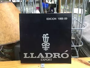 Vintage 1988-89 LLADRO Edicion Export Catalog Collectors Figurine Book - Picture 1 of 6