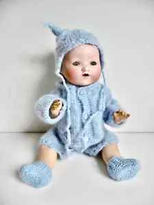 PETIT BÉBÉ CARACTÈRE ANCIEN ARMAND MARSEILLE 351/2 K - HT 32 CM - DREAM BABY - Picture 1 of 14