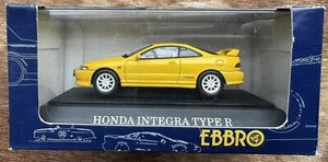 New Ebbro 1/43 Honda Integra Type R Yellow #119 - Picture 1 of 7