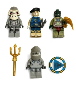 Lego Atlantis Haikkrieger Ninjago Kruncha Skelton Cragger Krokodil Set 4 - Bild 1 von 4