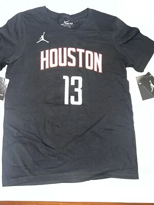 NWT BIG KIDS/ YOUTH Nike Jordan Houston Rockets James Harden T-Shirt Sz L $30 - Image 1 of 4
