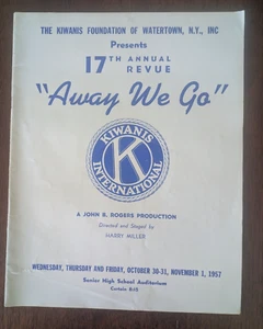 Kiwanis Foundation of Watertown 1957 17th Annual Revue Program - Picture 1 of 5