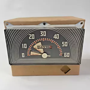Vintage 40er Jahre Ford LKW Tacho Pritsche Cluster Rechteck Messgerät - Bild 1 von 10