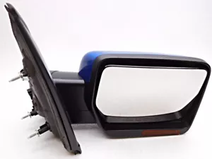 OEM Ford F150 Right Passenger Side Mirror Marks on Cover Blue Flame - Picture 1 of 9