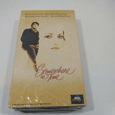 Somewhere In Time Christopher Reeves Jane Seymour Romance Suspense Mystery VHS - Image 1 of 4