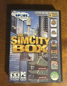 The SimCity Box PC Complete in Box Manual Insert Included Free Shipping - Picture 1 of 3