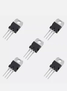 5x L7805CV Festspannungsregler LM7805 7805 Spannung Regler 7V-30V 5V 1.5A TO220 - Bild 1 von 3