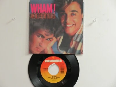   💥 GEORGE MICHAEL/WHAM ! HIT 45+PS [Wake Me Up Before You Go-Go] 1984 ! 💥 Foto 1 de 4