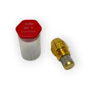 DANFOSS UGELLO BRUCIATORE GASOLIO 3.00 60° SERIE S INIETTORE 3.00 - Imagen 1 de 1
