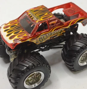 Hot Wheels Monster Jam The Destroyer 1:64 Dave Evens Metal Base - Picture 1 of 14