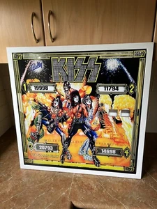 Bally KISS Pinball Illuminated Sign Man Cave Memorabilia LED Light Up Sign - Picture 1 of 6