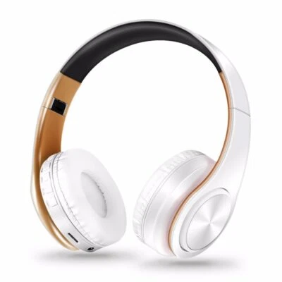Wireless Bluetooth Headphone Stereo Headset Music headset Support SD Card - Image 1 of 4