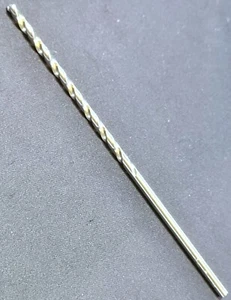 #27 (0,144) Kegellänge Bohrer Bit High Speed 118° Pt RH Cut S.P. USA - Bild 1 von 3