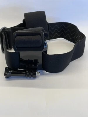 Soporte de correa de cabeza ajustable elástica para GoPro Hero negro Foto 1 de 4