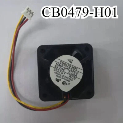 1X Melco MMF-04C24DS-RCB CB0479-H01 DC 24V Driver Cooling Fan 0.09A 40*40*15MM - Image 1 of 3